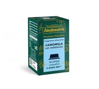 Sandemetrio Camomilla con Melatonina, 16 Capsule compatibili con A MODO MIO®