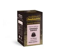 Sandemetrio Ginseng Amaro, Preparato Solubile, 12 Capsule compatibili con Dolce Gusto®, Premium Selection