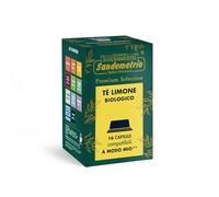 Sandemetrio Tè al Limone, 16 Capsule Compatibili A Modo Mio®, Premium Selection
