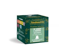 SANDEMETRIO TE VERDE E MENTA 10 CAPSULE COMPATIBILI CON NESPRESSO