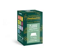 Sandemetrio Tè Verde e Menta, 16 Capsule compatibili A Modo Mio®