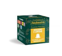 Sandemetrio Tisana Zenzero e Limone, 10 Capsule compatibili con Nespresso®, Premium Selection