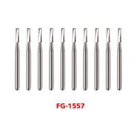 SANDENT 10pcs/kit Dental Tungsten carburo Bur For High Fast Speed Handpiece