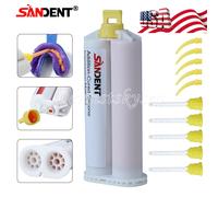 SANDENT Dental Impression Material Silicone Putty Light/Medium Body Fast Set