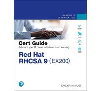 Sander van Vugt Red Hat RHCSA 9 Cert Guide (Tascabile) Certification Guide