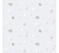 Sanders & Sanders carta da parati animali grigio 53 cm x 10 m