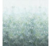 Sanders & Sanders fotomurale fiori verde e blu 318 x 280 cm