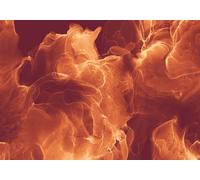 Sanders & Sanders fotomurale ondata di fuoco arancia caldo 400 x 280 cm