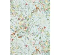 Sanderson Carta da parati Bambi - Sea Salt