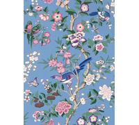 Sanderson Carta da parati Chinoiserie Hall - Blueberry/ Purple