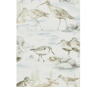 Sanderson Carta da parati Estuary Birds - Blue/ Grey
