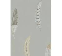 Sanderson Carta da parati Lismore - Silver/ Grey