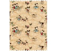 Sanderson Tessuto Mickey at the Farm - Butterscotch