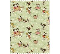 Sanderson Tessuto Mickey at the Farm - Macaron Green