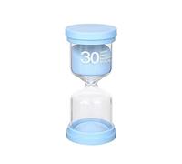 Sandglass Timer 30 Minuti Clessidra per bambini, blu, Clessidre Sand Clock Timer Orologio da Sabbia Gestione del tempo Assistente Timer da Cucina gioco Ufficio Decorazione domestica mezz'ora