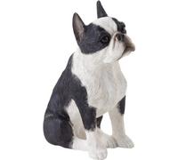 Sandicast Boston Terrier Sculpture, Multicolor, S Size