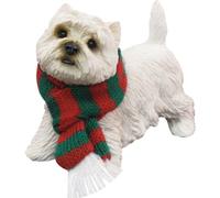 Sandicast - Ornamento natalizio, colore: Bianco