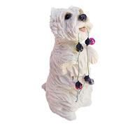 Sandicast - Ornamento natalizio, colore: Bianco