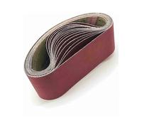 Sanding Belt 100 x 915 mm Assorted for Belt Sander - Pack of 5 (1 x Grit 80/120/150/240/400 Each)