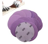Sanding Disc | Hook And Loop Alluminio Sand Paper | Sanding Pads For Metal Woodworking Automotive Paint Finishing | 60 Piece Wet Dry Drill Polish Attachment Professional