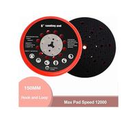 Sanding Pad, 150mm Multihole Sanding Pad Compatible with Bosch RSM6045, GEX 34-150, GEX 40-150 Random Orbit Sander with Wrench (Medium Version)