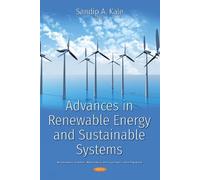 Sandip A. Kale Advances in Renewable Energy and Sustainable S (Copertina rigida)
