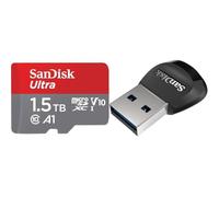 SanDisk 1.5 TB Ultra microSDXC UHS-I & SanDisk MobileMate UHS-I microSD Reader/W
