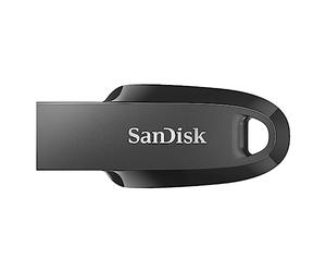 SanDisk 128BG Ultra Curve Unità flash USB 3.2 fino a 100 MB/s - Nero