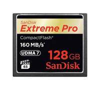 SanDisk Extreme PRO 128GB CompactFlash Memory Card UDMA 7 Speed Up To 160MB/s- SDCFXPS-128G-X46