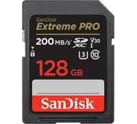 SanDisk 128GB Extreme Pro SD SDXC Scheda di Memoria 200MB/S Classe 10 UHS-1 U3