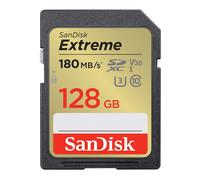 SanDisk 128GB Extreme SDXC card + RescuePro Deluxe up to 180 MB/s UHS-I Class 10