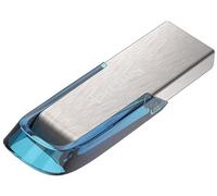 SanDisk 128GB Ultra Flair USB 3.0 Flash Drive, up to 150mb/s read speeds, Tropical Blue