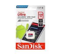 SanDisk 128GB Ultra® microSDXC 120MB/s A1 Class 10 UHS-I
