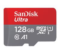 SanDisk 128GB Ultra scheda microSDXC + adattatore SD fino a 140 MB/s con prestaz