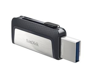 SanDisk 173338 unità flash USB 64 GB USB Type-A / USB Type-C Nero, Argento Sandisk