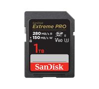 SanDisk 1TB Extreme PRO SDXCâ„¢ UHS-II Card - - SDSDXEP-1T00-GN4IN