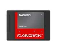 SANDISK NAS 600 SATA SSD Interna 1 TB, fino a 560 MB/s velocità di lettura | 2,5”/7 mm, elevato tasso di resistenza di 600 TBW, Progettata per ambienti NAS operativi 24 ore su 24, 7 giorni su 7