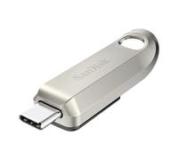 SanDisk 1TB Ultra Luxe, Unità Flash, Chiavetta USB Type-C, con velocità fino a 400 MB/s, prestazioni USB 3.2 Gen 1, Prestazioni USB 3.2 Gen 1, Design Premium e Corpo in Metallo, Elegante Clip, Argento