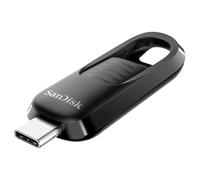 SanDisk 1TB Ultra Slider Unità Flash, chiavetta USB Type-C, fino a 400 MB/s, USB 3.2 Gen 1, con connettore retrattile, Nero