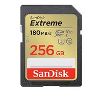 SanDisk SDXC Extreme 256GB 180mb /s V30
