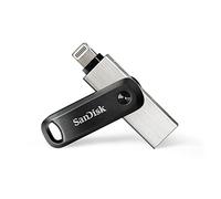 SanDisk 256GB iXpand Flash Drive Go with Lightning and USB 3.0 connectors, for i
