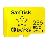 SanDisk 256GB scheda microSDXC per console Nintendo Switch fino a 100 MB/s UHS-I Class 10 U3