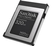 SanDisk 320GB PRO-CINEMA Scheda di Memoria CFexpress Type B
