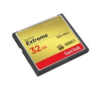 SanDisk 32GB Extreme 32 GB CompactFlash 120 MB/s 85 MB/s SDCFXSB-032G-G46
