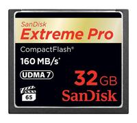 Extreme Pro CompactFlash Scheda di Memoria 32 GB 160 MB/s