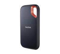 SanDisk 4TB Extreme SSD portatile, Unità a stato solido NVMe esterna, fino a 1050 MB/s, USB-C, USB 3.2 Gen 2x2, Indice di protezione IP65 per la resistenza ad acqua e polvere, Nero