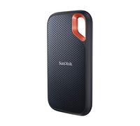 SanDisk 500GB Extreme SSD portatile, Unità a stato solido NVMe esterna, fino a 1050 MB/s, USB-C, USB 3.2 Gen 2x2, Indice di protezione IP65 per la resistenza ad acqua e polvere, Nero