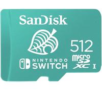 SanDisk 512 Go microSDXC Scheda per Nintendo Switch, Scheda di memoria con Licenza Nintendo, fino a 100 MB/s UHS-I Class 10 U3