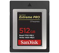 SanDisk 512GB Extreme PRO scheda CFexpress Type B, fino a 1700 MB/s ripresa filmati RAW 4K + RescuePro Deluxe