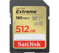 SanDisk SDXC Extreme 512GB 180/130mb/s V30